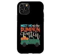 Recogida de Parche de Calabaza para Acción de Gracias Carcasa para iPhone 11 Pro