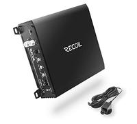 RECOIL Amplificador de subwoofer monobloque de audio para automóvil DI600.1 Clase D, potencia máxima de 1200 vatios, estable de 2/4 ohmios, fuente de alimentación Mosfet
