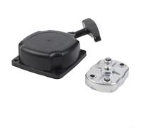 Recoil Pull Start - Conjunto de arranque para desbrozadoras, desbrozadoras y cortadoras de césped - 8 cm x 8 cm x 3 cm, cuerda de 85 cm, incluye garra de arranque