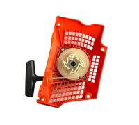Recoil Rewind Pull Starter Assembly Replacement for 345 350 351 353 346XP Models Chainsaws with Enhances Grip Design Chainsaw Pull Start Assembly Recoil Rewind