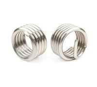 Recoil unc para cable inserciones -, plateado, 23123