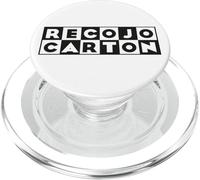 Recojo Cartón. Funny Mexican Spanish Party Mexico Slang PopSockets PopGrip para MagSafe