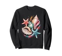 Recolección de Conchas de Verano de Estrellas de mar y Conchas Sudadera