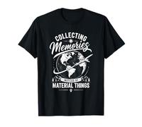 Recolectar Recuerdos Viaje Globo Avión Aventura Camiseta