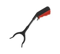 Recolector de basura de metal de 30 cm, herramienta de recogida de basura de mano para el hogar, patio, coche, limpieza de pinzas de basura