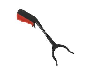 Recolector de basura de metal de 30 cm, herramienta de recogida de basura de mano para el hogar, patio, coche, limpieza de pinzas de basura