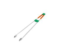 Recolector de basura para limpieza de hojas de jardín, herramienta de ayuda de alcance resistente para piso, estante superior, césped, al aire libre, color naranja