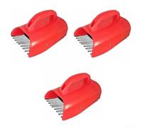 Recolector de bayas con peine de metal para una cosecha suave, mango ergonómico para un uso cómodo, herramienta de recolección de frutas de 3 piezas para arbustos de bayas