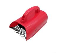 Recolector de bayas para arándanos, grosellas, grosellas y arándanos - 22 x 14 x 11,5 cm, herramienta de cosecha de jardín de plástico con peine de borde elevado y mango ergonómico