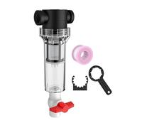 Recolector de Desechos de Pescado - Separador de Heces de 27x8,9 cm, Usos Versátiles | de filtración Transparente de Nailon PC con Acceso de Apertura rápida, recolector de heces de Pescado par
