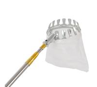 Recolector de frutas armado con agarre de metal para la eliminación intacta de productos que garantiza el estándar para agricultores profesionales y desplumadoras de frutas