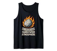 Recolector de meteoritos Estrella caída Fragmento Cósmico Astronomía Camiseta sin Mangas