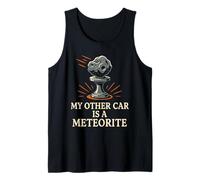 Recolector de meteoritos Estrella caída Fragmento Cósmico Astronomía Camiseta sin Mangas