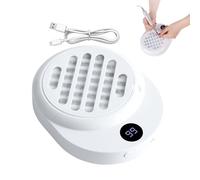 Recolector De Polvo De Uñas Silencioso | Recolector Recargable y Silencioso - Extractor Inalámbrico,para Mujeres y Uñas de Manos y Pies en Casa Manicura