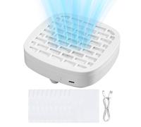 Recolector de Polvo para Uñas | Máquina de Polvo Potente para Esmerilado | Dispositivo Recargable USB para Exteriores Viajes Salón | en Casa para Mujeres y Niñas
