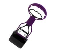 Recolector de residuos para cachorros, herramienta plegable de mango largo de 11.02 pulgadas, recogedor de excrementos para gatos, patio, jardín, apartamento, césped y camping