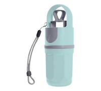 Recolector de residuos portátil para perros, con cordón para bolsa de basura, para jardín, patio, césped, caminar, camping, viajes, limpieza de parques