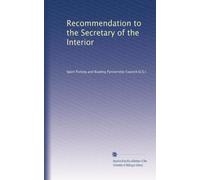 Recommendation to the Secretary of the Interior