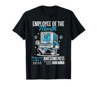 Recompensa por lealtad del empleado del mes en la oficina informática Camiseta