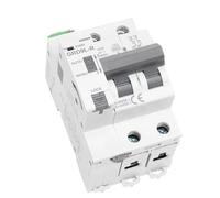 Reconectadores de circuito automáticos de carril Din, Mini disyuntor GRD9L-R GYM9 2P MCB 6KA Smart MCB 1 Uds.(GYM9-2P-MCB-63A)
