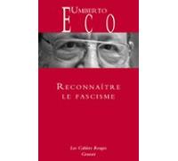 Reconnaître Le Fascisme (ebook)