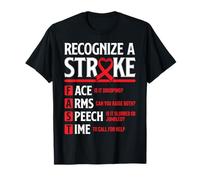 Reconocer la Conciencia sobre el accidente cerebrovascular del sobreviviente del accidente cerebrovascular Camiseta