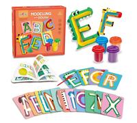 Reconocimiento de educacin preescolar de masa Conjunto de arranque fundamental Forma del alfabeto y aprende letras e idioma 3 aos y con 4 colores m