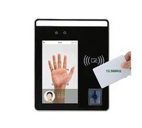 Reconocimiento Facial de la Palma de la Mano Sistema de Control de Acceso biométrico Inteligente de Asistencia de Tiempo de Huellas Dactilares(Color:Xface500-P IC)