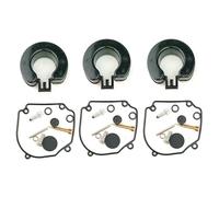 Reconstrucción Carburador Kit De Reparación Carburador Para Motores Fueraborda Marinos Para Yamaha 75HP 80HP 90HP 2 Tiempos 3 Cilindros Kits Reconstrucción Reparación Motor Marino