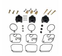 Reconstrucción Carburador Kit De Reparación Y Reacondicionamiento Carburador Para Yamaha 40HP 1989-2009 2 Tiempos Kits Para Motores Fueraborda 18-7767 Reparación Motor Marino