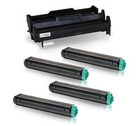 Reconstruido compatible Premium Calidad tambor de tóner para OKI B401 B410 B411 B431 B4100 B4300 B4350 B2200 B4400 B4600 & # x2022; & # x2660; & # x2022; xenoverse ttzt Original OKI B 401 410 411 431 4100 4100 4300 4350 2200 4400 4600 & # x2022; & # x2660; & # x2022; 43501902 43502002 43502302 43640302 01101202 42102802 01103402 42102802 44917602 44574302 44574702 44917602 44574302 43979102 43979002 44574307 44992402 4x Schwarz Toner + 1x Trommel OKI B4300 / B4350