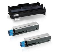 Reconstruido compatible Premium Calidad tambor de tóner para OKI B401 B410 B411 B431 B4100 B4300 B4350 B2200 B4400 B4600 & # x2022; & # x2660; & # x2022; xenoverse ttzt Original OKI B 401 410 411 431 4100 4100 4300 4350 2200 4400 4600 & # x2022; & # x2660; & # x2022; 43501902 43502002 43502302 43640302 01101202 42102802 01103402 42102802 44917602 44574302 44574702 44917602 44574302 43979102 43979002 44574307 44992402 2x Schwarz Toner + 1x Trommel OKI B401