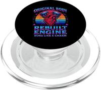Reconstruido Motor Corazón Abierto Cirugía Recuperación Sobrevivientes Hombres PopSockets PopGrip para MagSafe