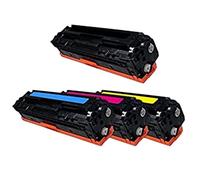 Reconstruido para HP color LaserJet CP 1514 N - CB540A - CB543A - Toner conjunto 4x negro, 2x cian, 2x Magenta, 2x amarillo - Para aprox. 4 x 2200 & 6 x 1400 paginas (5% cobertura)