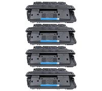 Reconstruido para HP LaserJet 4050 TN - C4127X XXL - Toner conjunto 4x negro - Para aprox. 4 x 20.000 paginas (5% cobertura)