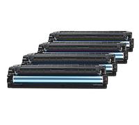 Reconstruido para Samsung Xpress C 1800 Series - CLP-415 / CLT-504S - Toner Conjunto Negro, Cian, Magenta, Amarillo - para Aprox. 1 x 2.500 & 3 x 1.800 paginas (5% Cobertura)