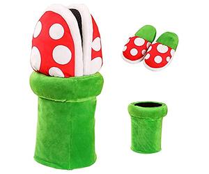 RecontraMago Zapatillas de Estar Por Casa - Pantuflas Super Cómodas - Talla Única Mario - Originales - Regalo Divertido y Único