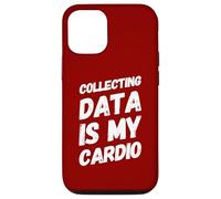 Recopilación de Datos Cardio Funny Statistics Analyst Fitness Carcasa para iPhone 12/12 Pro