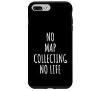 Recopilación de mapas Hombres Mujeres Cartografía Travel Explorer Historia Carcasa para iPhone 7 Plus/8 Plus