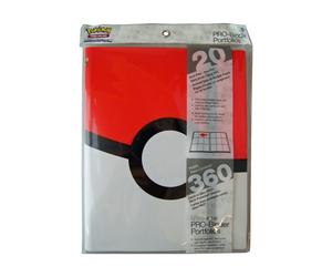 Recopilador Ultra Pro PRO-BINDER 9 Bolsillos 360 Cartas POKEBALL Pokemon