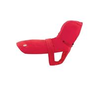 Record - Abrigo Impermeable para Perros Brumy con Capucha extraíble. Impermeable cálido y Resistente, Proteger a tu Perro de la Lluvia y el frío |Rojo, XXS - Longitud de Espalda 25 cm