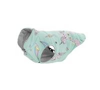 Record - Abrigo Impermeable para Perros Unicorn con elásticos para Patas traseras y Orificio para Correa. Ideal para Cualquier Clima | Azul Claro, S