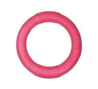 Record - Anillo Flotante para Perros - Tamaño: Ø 26,5 cm - Color Rojo - Juguete para Perros en el Agua - Hecho de EVA, Material sólido y Resistente - Fácil de agarrar