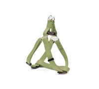 Record - Arnés para Perros - X-Style con Hebilla de Metal de Mariposa - Hecho de Nailon Suave - Talla XL - Circunferencia 53-81 cm- Color Verde