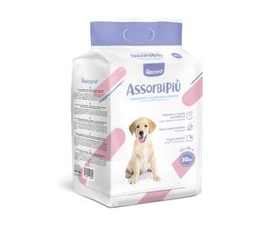 Record Assorbiplus - Alfombrillas higiénicas súper absorbentes para Perros, 60 x 90 cm, 30 Unidades