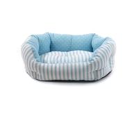 Record - Cama para Cachorros Primeras Nanne - Cama Acolchada para Perros y Gatos Cachorros Suave y acogedora. Cojín para Perros y Gatos | XS -50 x 45 x 18 cm, Azul
