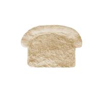 Record - Cama para Perros y Gatos de Felpa Suave para el sofá, Cama para Mascotas con Base Antideslizante e Impermeable, cojín de sofá para Mascotas, 76 x 76 x 13 cm, Color Beige