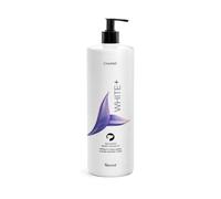 Record Charme White+ - Bálsamo hidratante para perros blancos, acondicionador profesional para perros con aceite de algodón y de coco con acción blanqueadora antiamarillo, fabricado en Italia, 1 litro