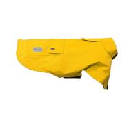 Record - Chubasquero Paddington para Perros, de Piel sintética, con Orificio para la Correa, Cierre Ajustable, Gomas para Las Patas traseras y protección Adicional para el Cuello | Amarillo, S
