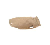 Record - Chubasquero para Perros Brandy. Abrigo con Cierre de Velcro y elásticos Ajustables para Patas. Abrigo de Invierno para Perros cálido y cómodo | Beige, S, Longitud de Espalda 35 cm